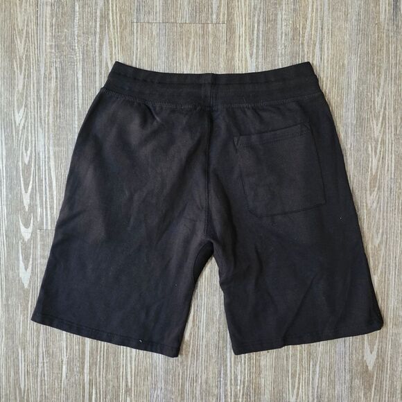 Honda Fleece Shorts Racing Motorcycle JT Team Black Red Wing Logos Men's Large L - Picture 6 of 8